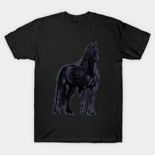 Blue horse T-Shirt